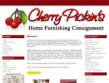 Tablet Screenshot of cherrypickins.com
